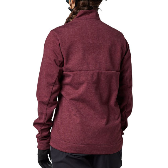 Fox Womens Ranger Fire Jacket Dark Maroon