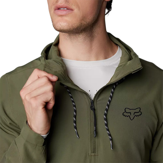 Fox Ranger Wind Pullover Jacket Olive Green 2022