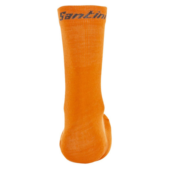 Santini SMS Wool High Profile Socks Orange