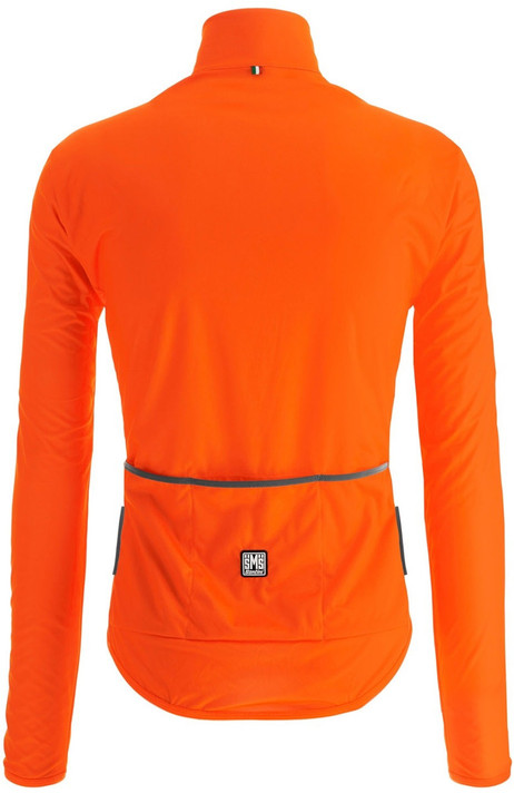 Santini SMS Nebula Windbreaker Jacket Fluro Orange