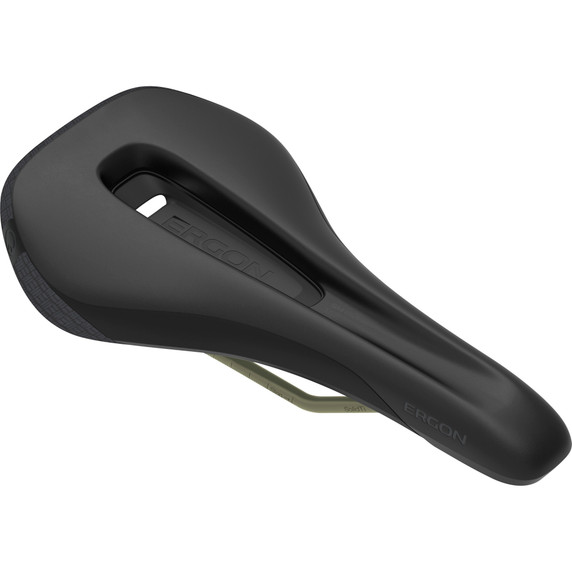 Ergon SM Enduro Pro Solid Titanium Stealth Mens MTB Saddle Medium/Large