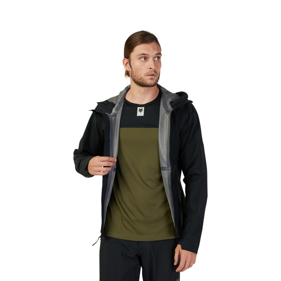 Fox Defend 3L Water Black MTB Jacket