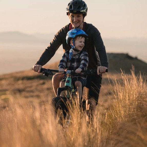 Kids Ride Shotgun 2.0 Black MTB Seat