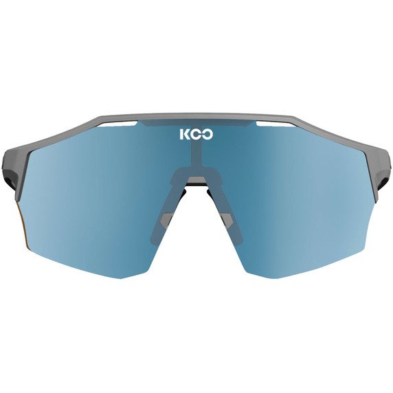 KOO Alibi Grey Matt/Turquoise Mirror Lens Sunglasses
