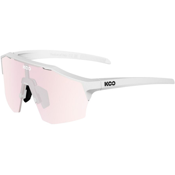 KOO Alibi White Matt/Fuchsia Photochromic Lens Sunglasses OS