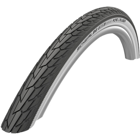 Schwalbe Road Cruiser Kevlar Guard Whitewall Tyre 27x1 1/4"