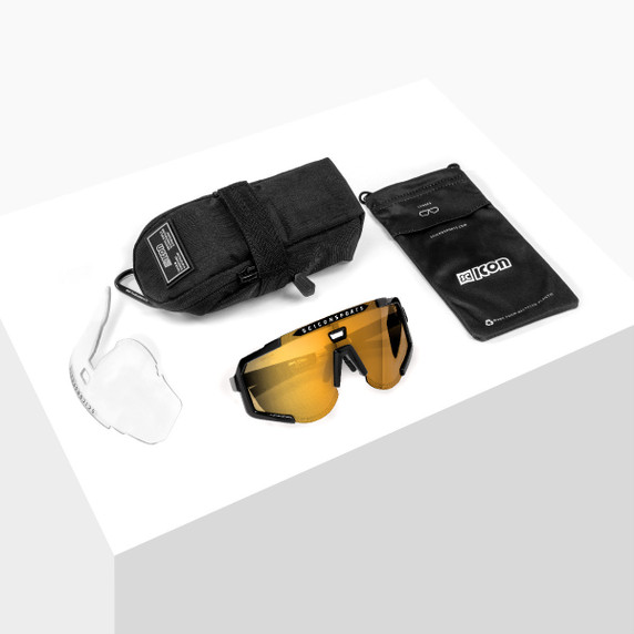 Scicon Aeroscope Multimirror Bronze/Blk Gloss Sunglasses XL