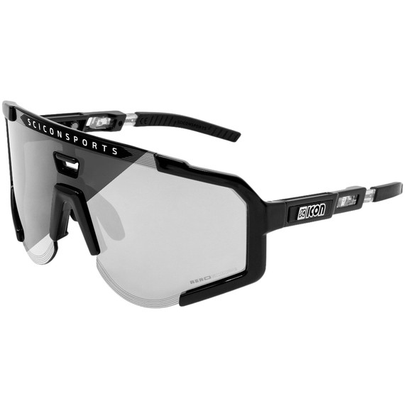 Scicon Aeroscope Photochromic Lens/Black Gloss Sunglasses XL