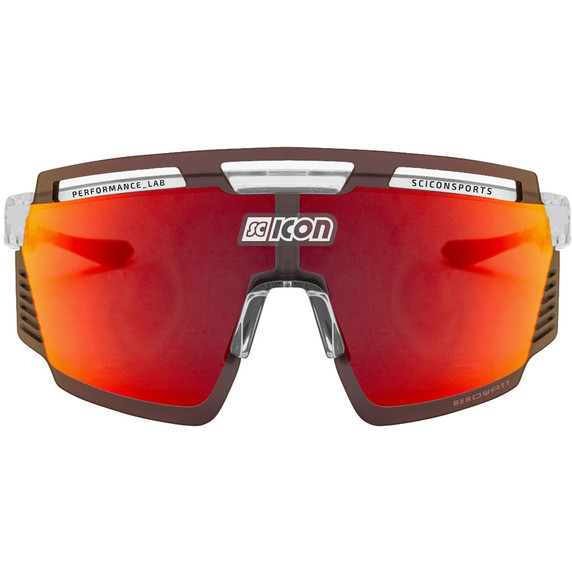 Scicon Aerowatt Multimirror Red Lens/Cryst Gloss Sunglasses