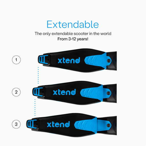 Smartrike Xtend Blue Ride-on Trike/Scooter