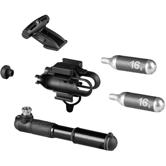 Topeak Hybridmaster Mini DF Inflation Kit w/16g CO2