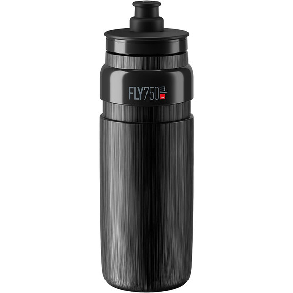 Elite Fly Tex Black Water Bottle 750ml