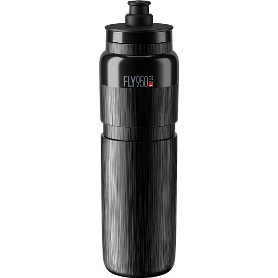 Elite Fly Tex Black Water Bottle 950ml