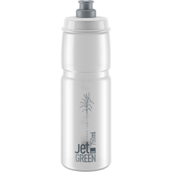 Elite Jet Green Bottle Clear Grey Logo 750ml