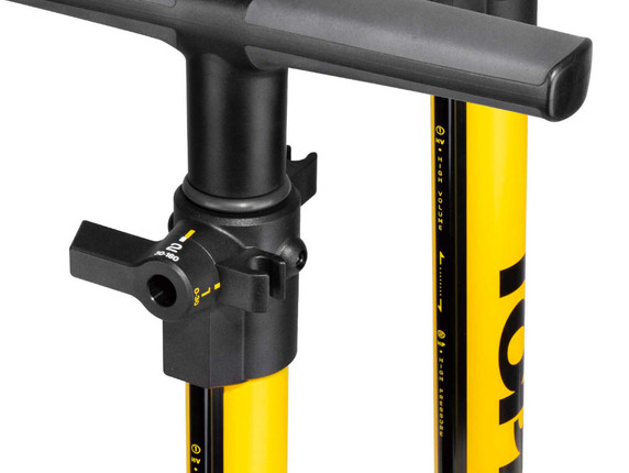 Topeak JoeBlow Sport 2Stage 160psi Floor Pump Black/Yellow