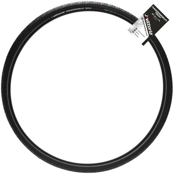 Vittoria Randonneur Tech G+ Wire Bead Black Tyre 27.5"x1.75"