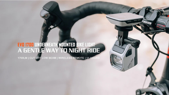 Magicshine EVO1700 Upside Down Black Bike Light