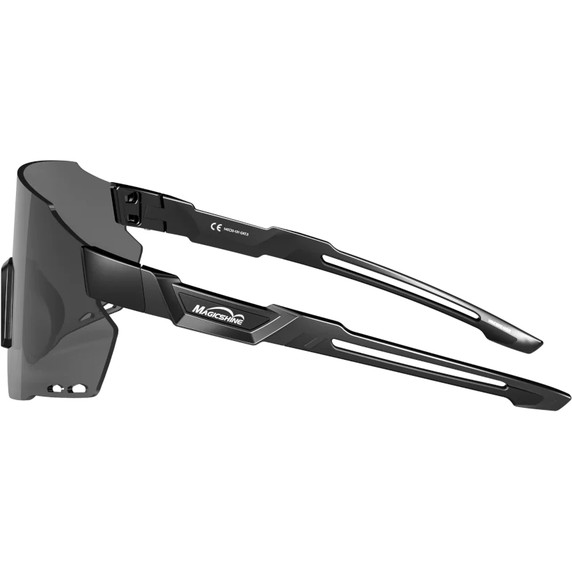 Magicshine Windbreaker PC Lens Classic Black Sunglasses