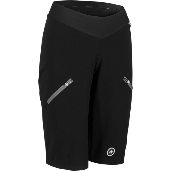 Assos Trail Cargo Black Series Womens MTB Half Shorts