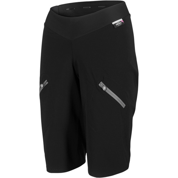 Assos Trail Cargo Black Series Womens MTB Half Shorts