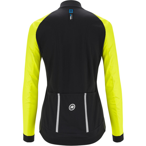 Assos Uma GT Winter Evo Fluo Yellow Womens Jacket