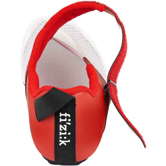 Fizik Transiro Hydra White/Red Triathlon Shoes