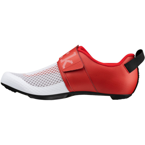 Fizik Transiro Hydra White/Red Triathlon Shoes