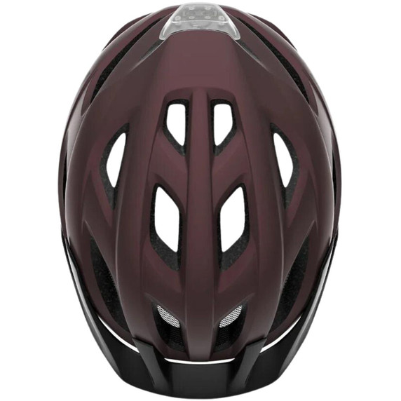 Met Crossover Matte Burgundy Helmet