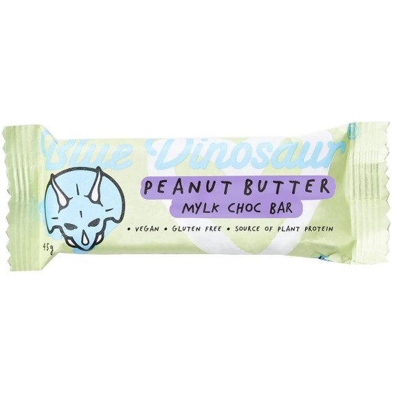 Blue Dinosaur Hand-Baked Vegan Protein Bar PB & Mylk Chocolate