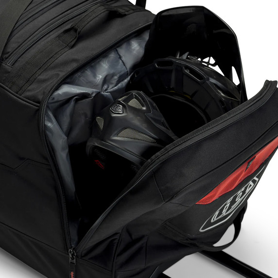 Troy Lee Designs X Albek Meridian Wheeled Black Gear Bag