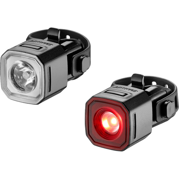 Giant Recon HL100 Front/TL100 Rear USB Light Set Black