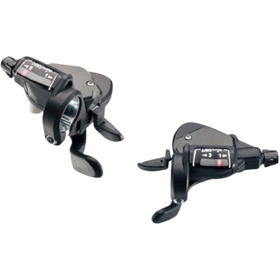 Microshift Mezzo TS39 3x8 Spd Shimano MTB Thumb Shifter Pair