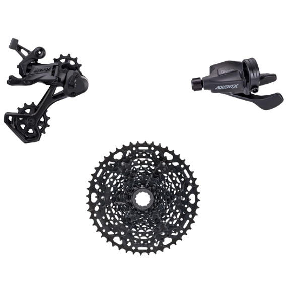 Microshift Advent X OE Groupset 1x10 11-48T Steel Cass MTB