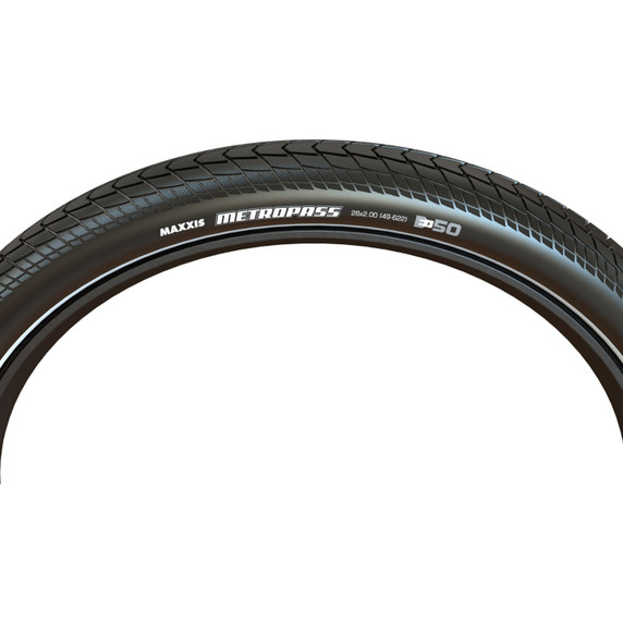 Maxxis Metropass 60TPI RI+REF Hybrid Tyre 700x45c