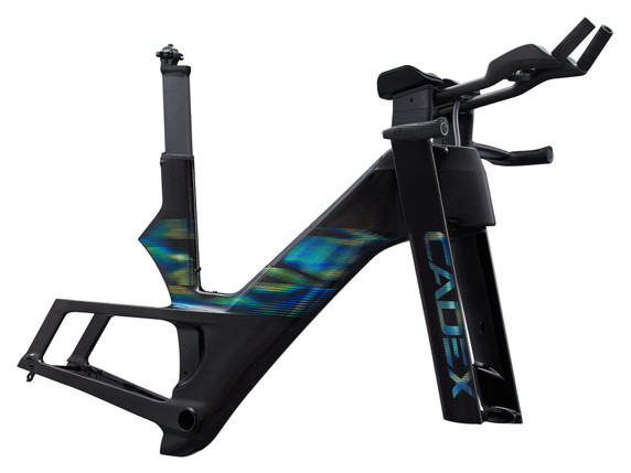Cadex Tri Aurora Hologram XS Triathlon Frameset