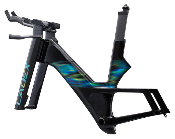 Cadex Tri Aurora Hologram XS Triathlon Frameset