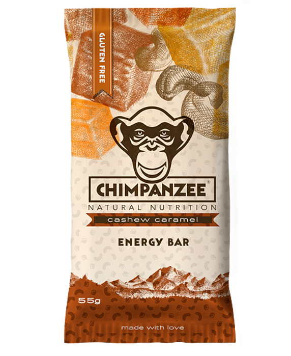 Chimpanzee Nutrition Energy Bar Cashew Caramel
