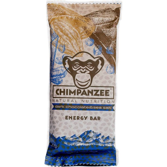 Chimpanzee Nutrition Energy Bar Dark Chocolate  Sea Salt