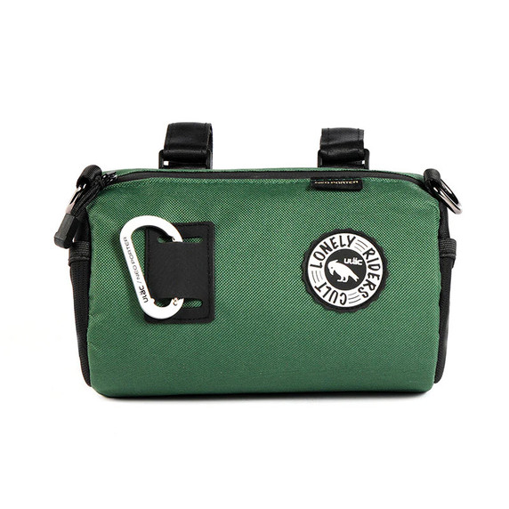 Ulac Coursier Green/Black Handlebar Bag 2.7L
