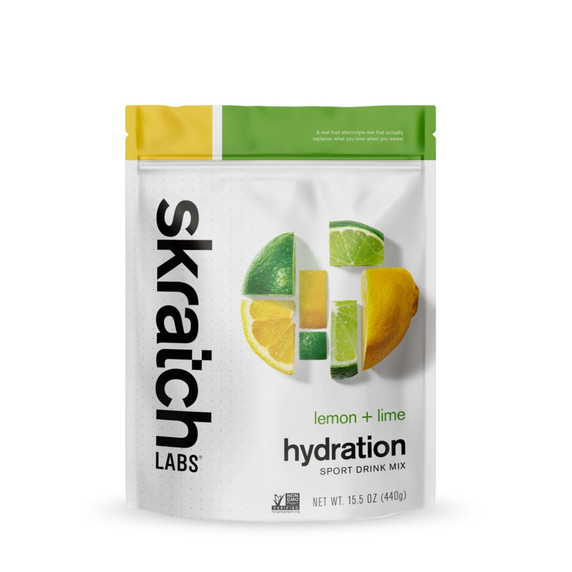 Skratch Labs Sport Hydration Drink Mix Lemon + Lime 440g