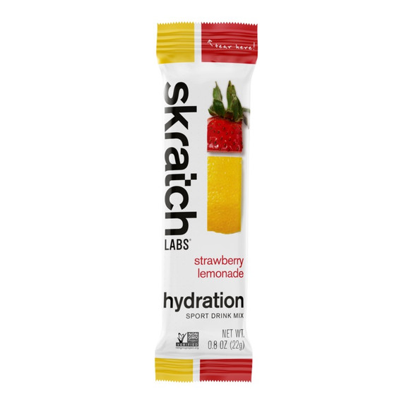 Skratch Labs Sport Hydration Drink Mix Strawberry Lemonade 22g