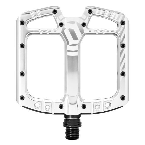 Deity TMAC Silver Flat Pedals