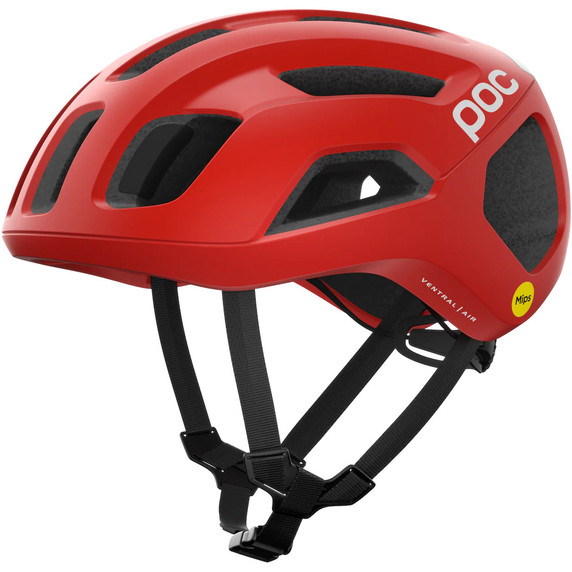 POC Ventral Air MIPS Prismane Red Road Helmet