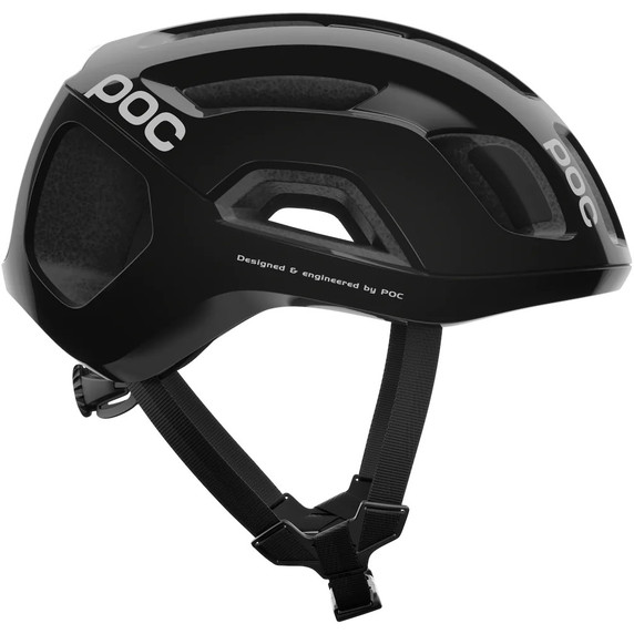 POC Ventral Air MIPS Uranium Black Road Helmet