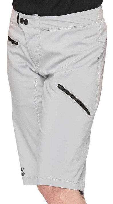 100% Ridecamp Womens MTB Shorts Grey