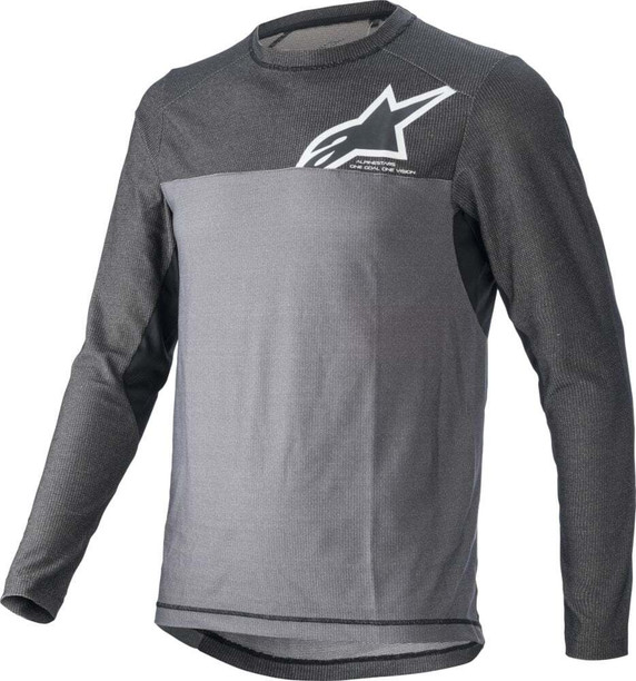 Alpinestars Alps 8.0 v2 LS Jersey Anthracite Black/White