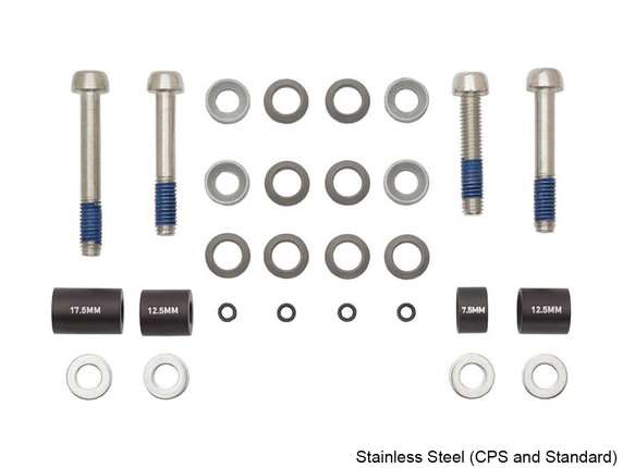 Avid Post Mount Front 180mm/Rear 160mm Disc Brake Adapter Mounting Hardware