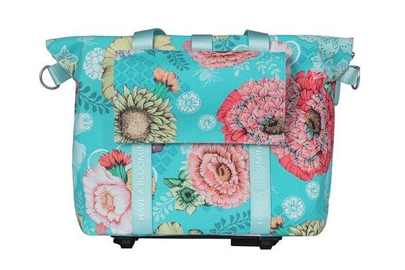 Basil Bloom Bicycle Handbag MIK-KF_HOOK 8L Blue