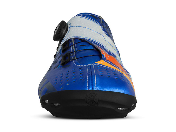 Bont Helix Road Shoe - Metallic Blue/White