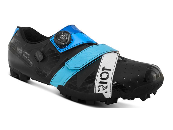 Bont Riot MTB+ Shoe - Black/Blue